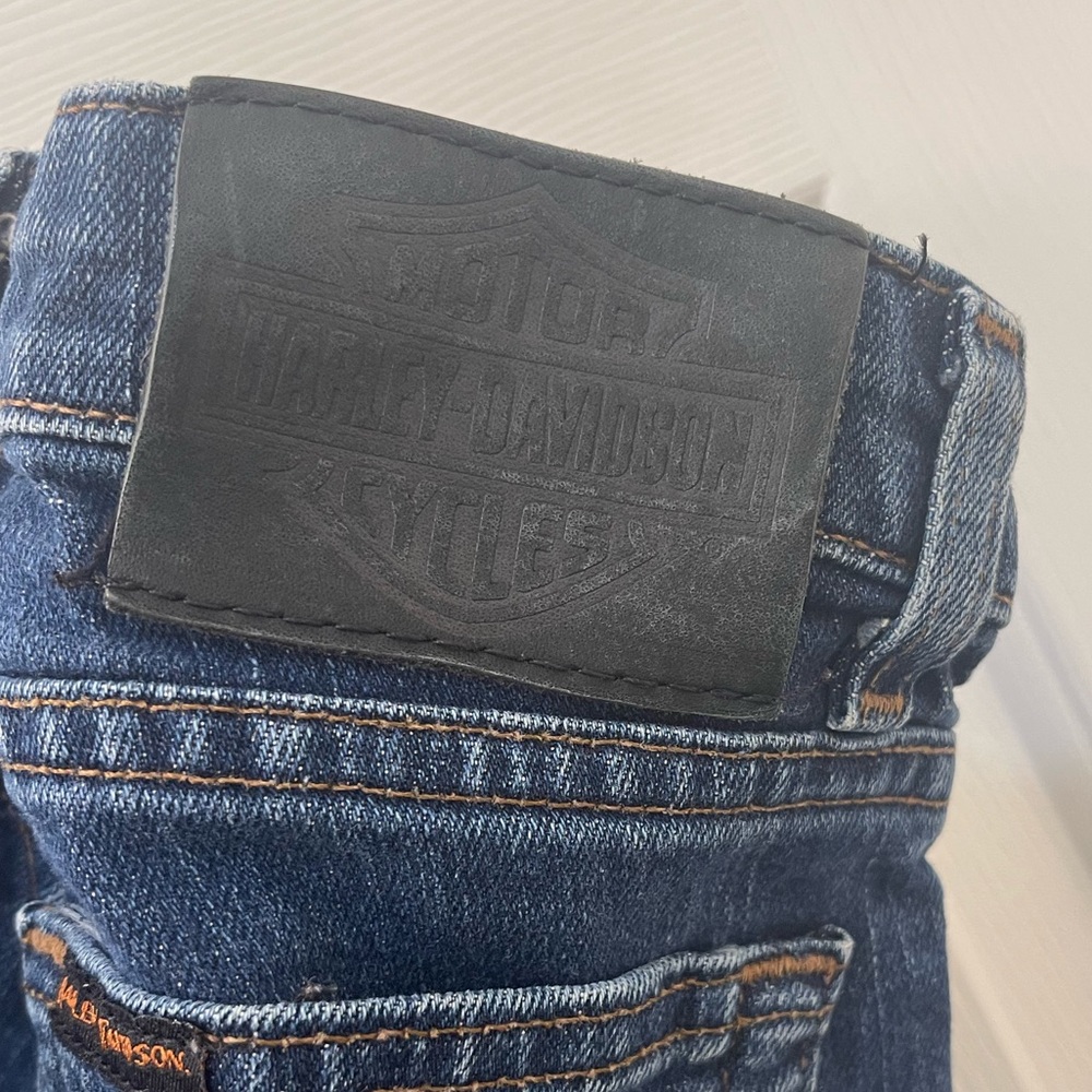 🎄Sale🎄Womens Harley Davidson jeans Dark Wash size 0 long